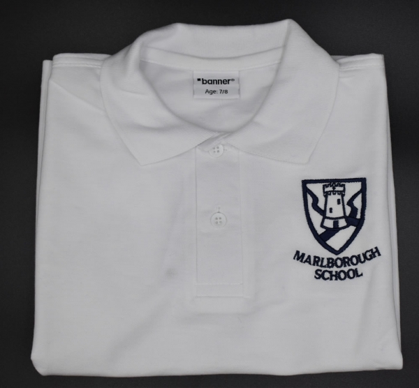 Marlborough Unisex Embroidered Polo Shirt