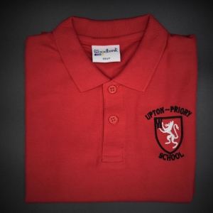 Upton Priory Red Polo Shirt